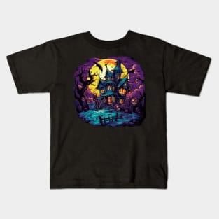 Haunted House Kids T-Shirt